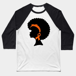 Leukemia Awareness Ribbons T shirt For Women Baseball T-Shirt